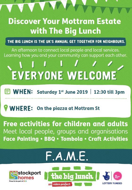 We are really excited about spending the day at Saturday’s big lunch. We will be bring our salads for people to enjoy for free. Please join us if you can #BigLunch <a href="/StockportHomes/">Stockport Homes</a> #stockport #socent #TheBigLunch