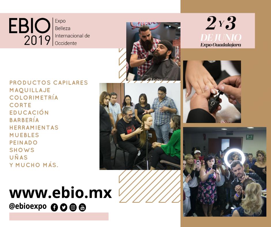 Te esperamos en #ebio2019 donde podrás encontrar las mejores marcas dedicadas a la belleza profesional. Compra tus boletos en ebio.mx HOY ÚLTIMO DÍA