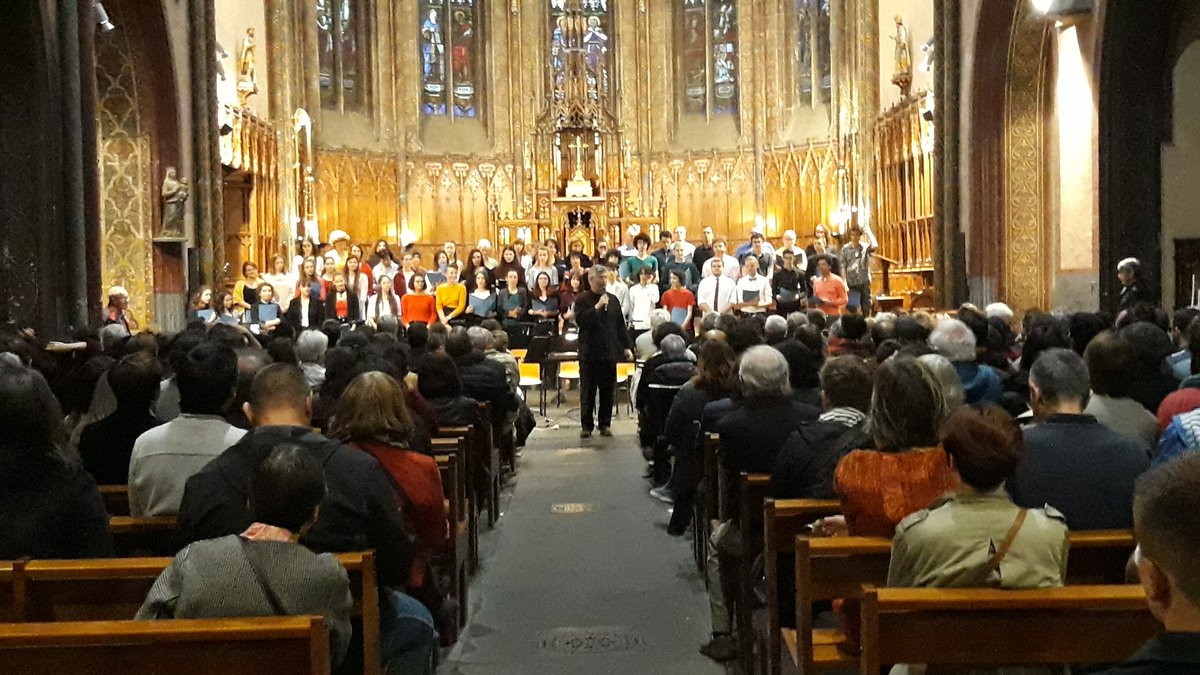 Ça commence 🤗🤫 #ChoralesEnConcert2019