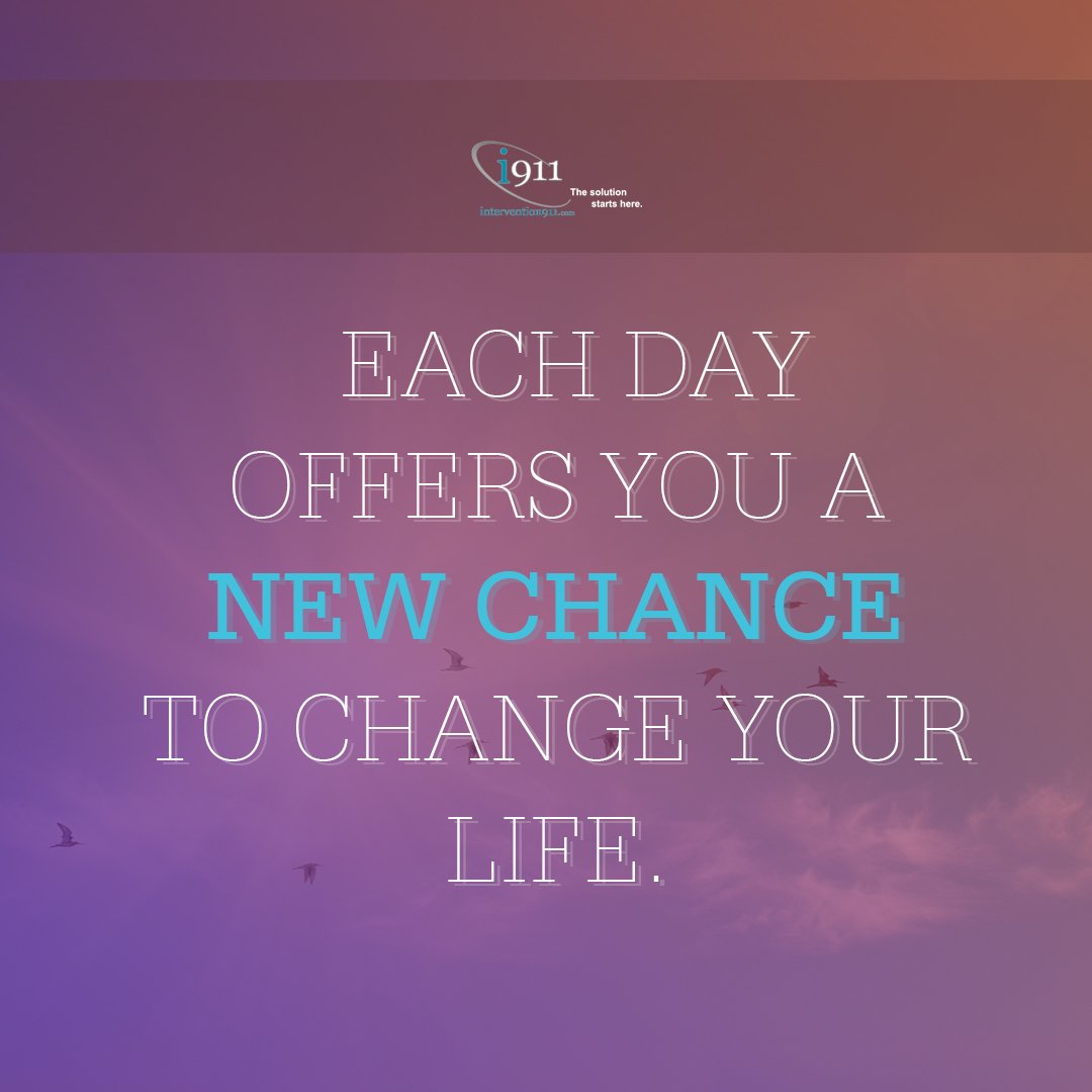 Today is a new day full of #possibilities. Acknowledge the opportunities your #recovery affords. #AddictionRecovery