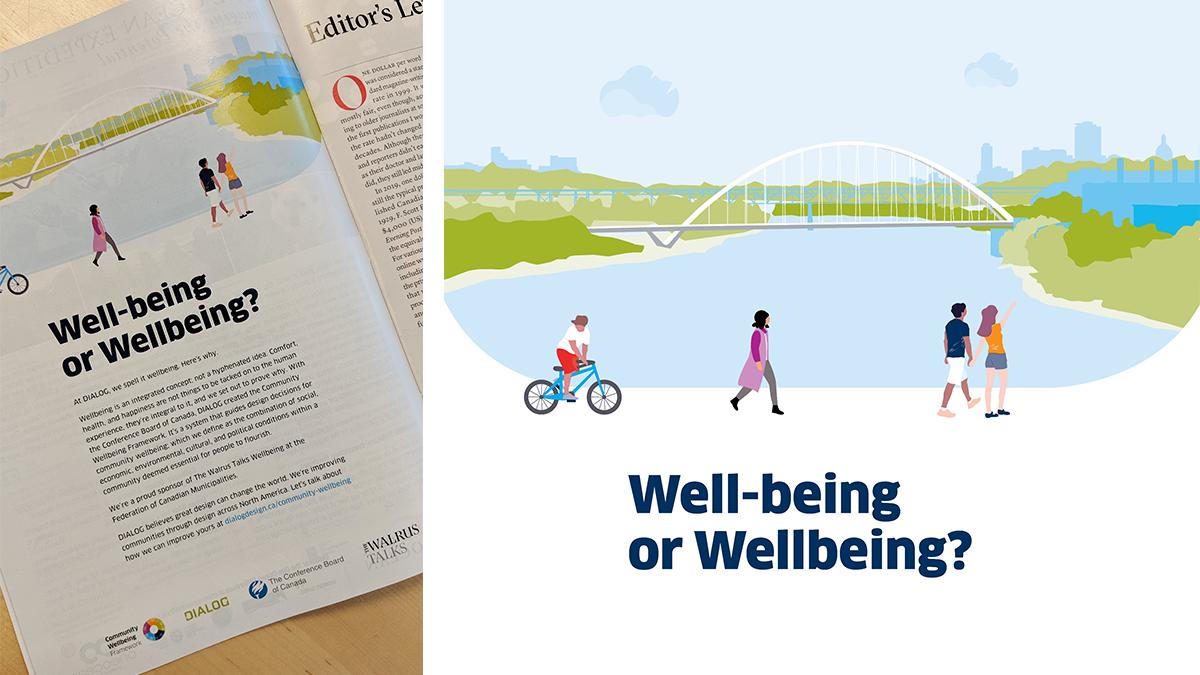 DIALOG's tweet photo. I spy with my little eye...#WalterdaleWednesday - Can you spot #YEG's  iconic bridge in @walrusmagazine? We'll be @FCM_online  #FCM2019 for #WalrusTalks #CommunityWellbeing (it's wellbeing with no #hyphen btw) https://t.co/k2929luM5s https://t.co/aIdctHI7Mi