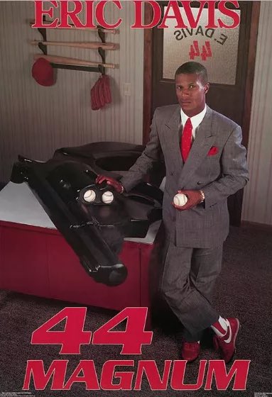 Happy birthday to my favorite ball player as a kid, Eric Davis 