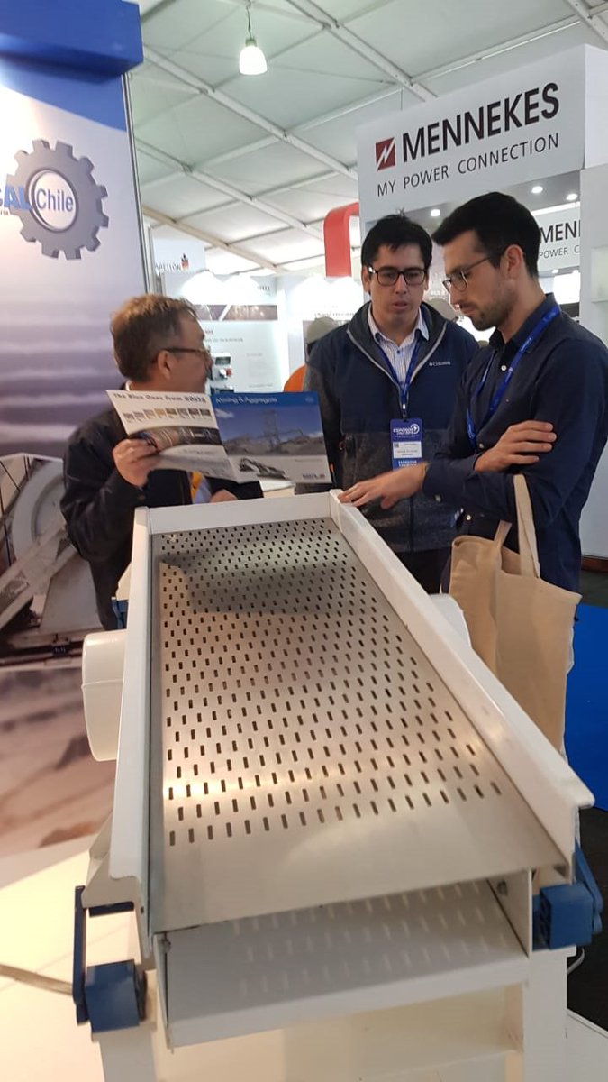 RostaChile's tweet photo. Minecomcal Chile lleva a EXPONOR 2019 la última tecnología de SUSPENSIONES OSCILANTES ROSTA
Pabellón: COBRE
N° Stand: 107
https://t.co/ES7YwEk89P  

#Exponor2019 #Exponor @RostaChile https://t.co/2cFo1BqhG4
