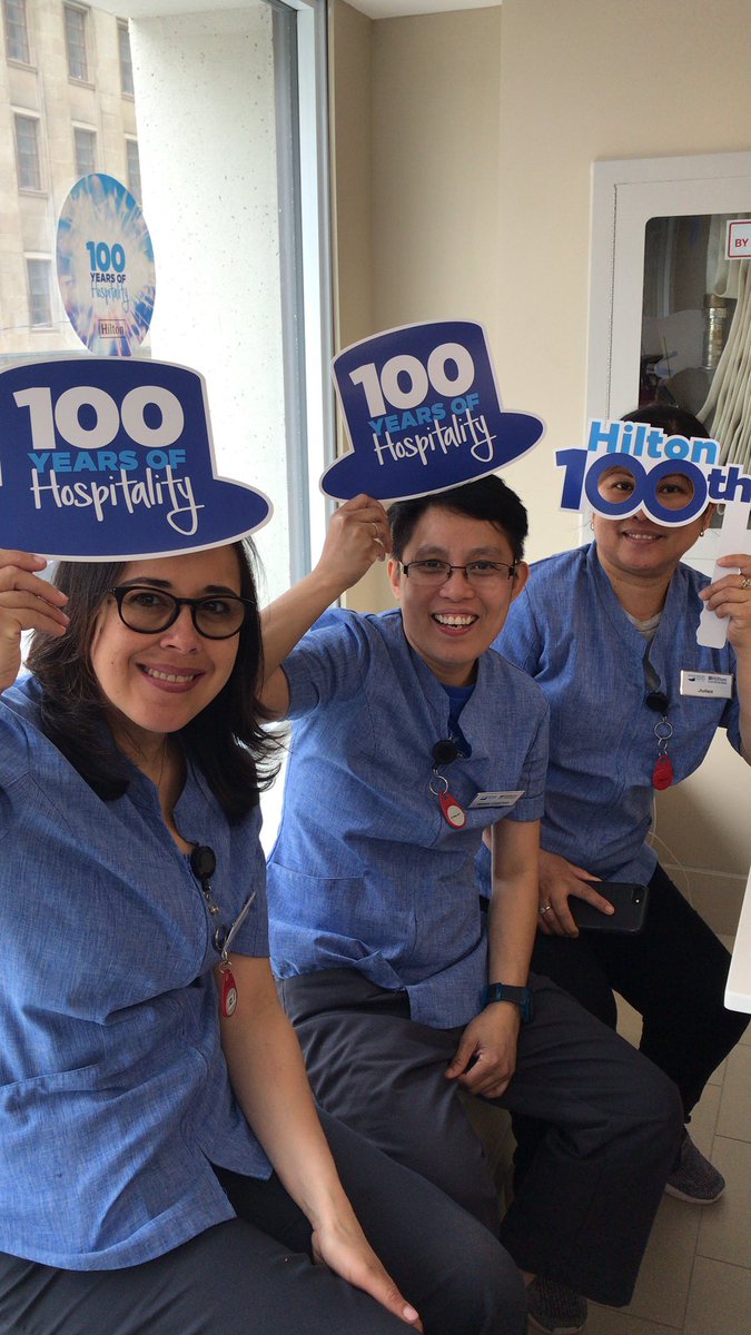 Hiltons_Ottawa's tweet photo. Today we've been celebrating Hilton's 100th birthday! Here's to another successful 100 years of hospitality! 🎉🎉#WeAreHilton #Hilton100 #100YearsofHilton https://t.co/CztuJKMDaW