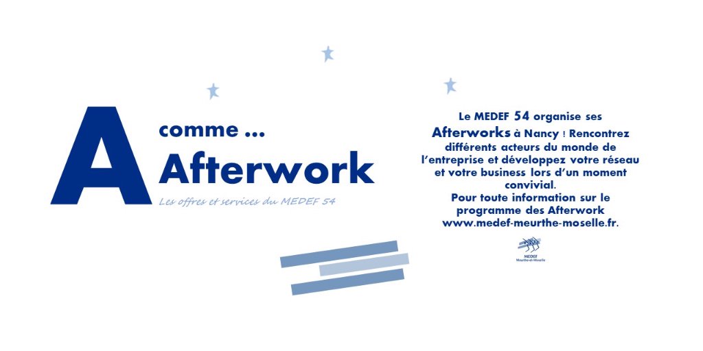 Medef54MM's tweet photo. Découvrez l’Abécédaire des offres et services du @Medef54MM !
#offresetservices #medef54mm #abécédairemedef54 #afterwork #entreprises
https://t.co/xrhzQGn3qY https://t.co/RYc8Im2Q8D