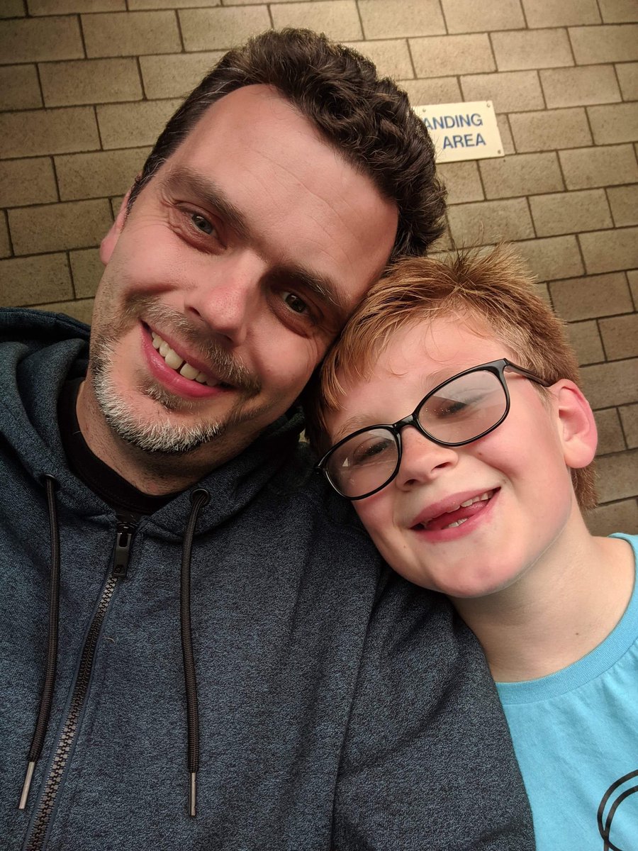 Millwall_kid09's tweet photo. Me and my dad #Bigsleepover #millwall #block33 thank you dad for bringing me thank you mum for buying me a ticket. #lionking what else would it be love it. https://t.co/uN3NNXHWWd