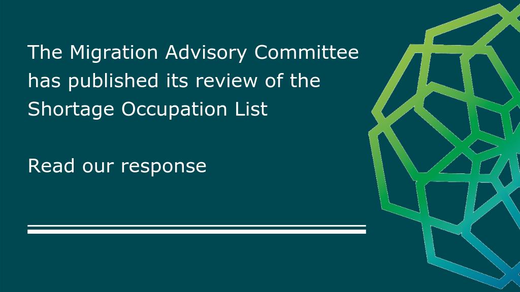 The Migration Advisory Committee's review of the Shortage Occupation List has been published. Our Director of Policy & Public Affairs @annazecharia explains why we're pleased to see that it recognises critical clinical pharmacology skills gaps: buff.ly/2woQxsO
