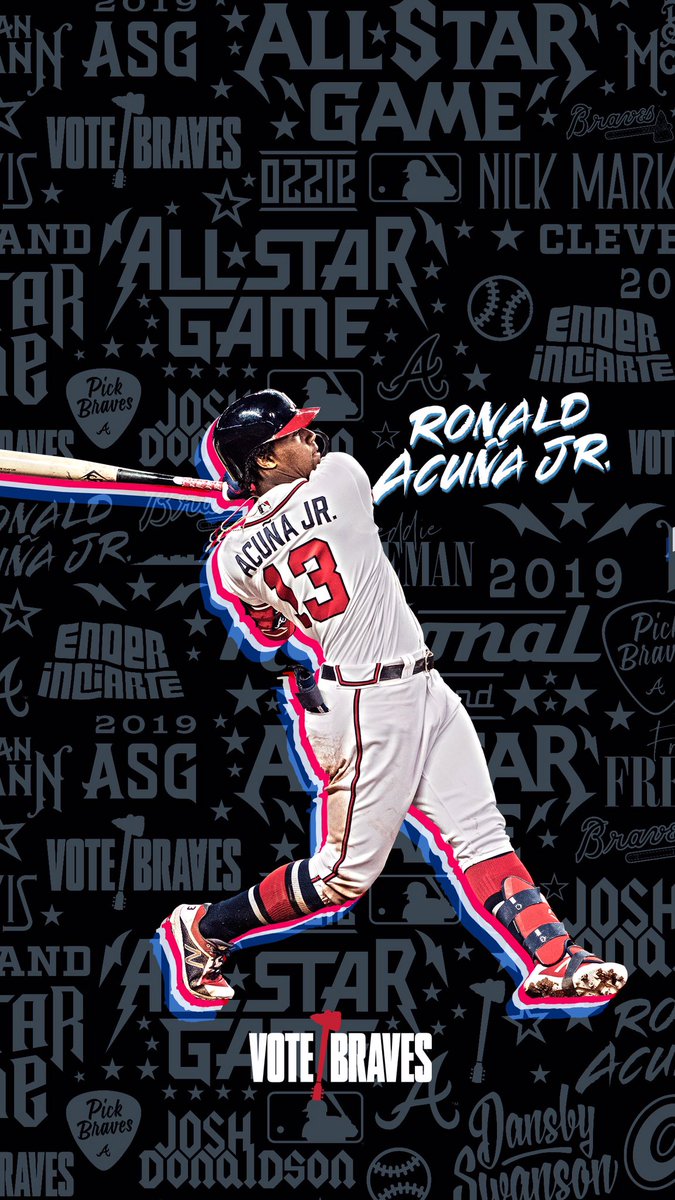 Atlanta Braves It S An All Star Edition Of Wallpaperwednesday Votebraves T Co Bkhnagpb2b