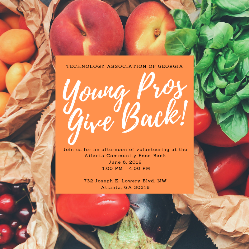 Are you a young professional looking for a way to give back or get involved in the Atlanta community? Join the TAG Young Professionals on June 6 for an afternoon of volunteering and networking at the Atlanta Community Food Bank <a href="/ACFB/">Atlanta Community Food Bank</a> …tomer27023fd3e.portal.membersuite.com/events/ViewEve…