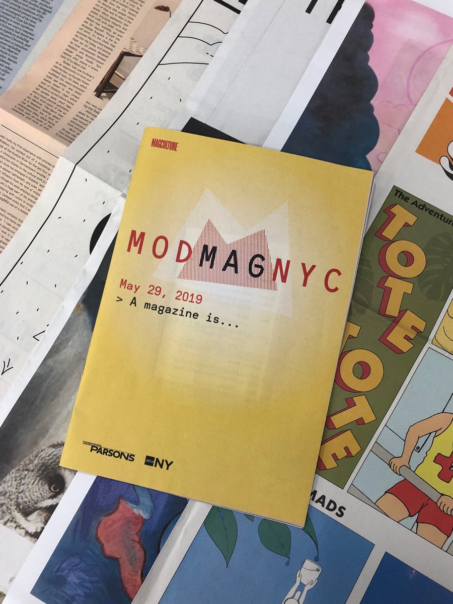 newspaperclub's tweet photo. We’re at @magculture’s #ModMagNYC conference today! If you’re here, come say hi and flip through some newspapers 👋 https://t.co/hu4DASEqhF