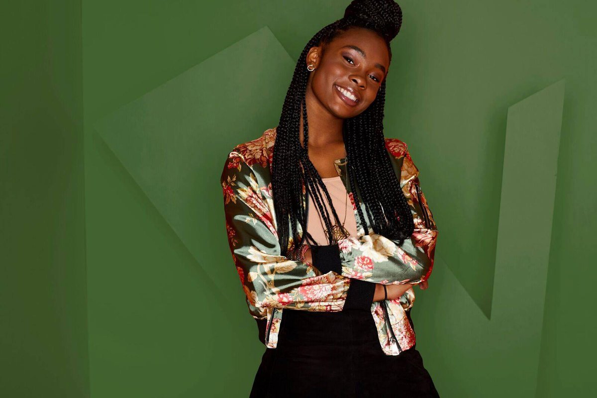 NHL's tweet photo. Play Gloria! St. Louis native and @NBCTheVoice finalist @imkennedyholmes will be leading a singing of Gloria on Market Street in St. Louis before Game 3 of the #StanleyCup Final on Saturday. https://t.co/Z8x9qnetCK