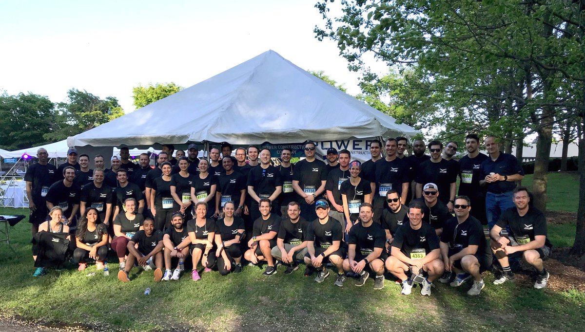 Power_Construct's tweet photo. Another race in the books! This year marked the completion of 3,374 miles by roughly 963 #PowerRunners since 1994 - congrats to all of our runners who took part in the JP Morgan Chase Corporate Challenge!  #jpmcc #OurPeopleOurPower https://t.co/4Bbl6AkC8j