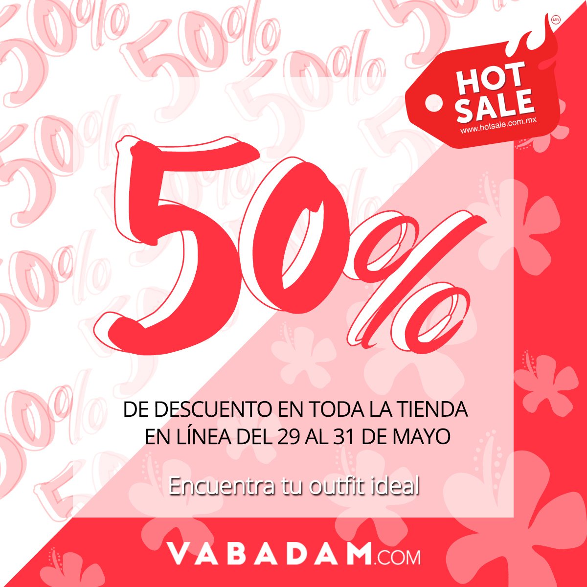 Vabadam's tweet photo. 🔥¡50% de DESCUENTO en toda nuestra tienda por el #HOTSALEMX!
#REGALATETODO lo que siempre has querido de Vabadam.
Prendas desde $120 pesos mx
#DAELCLIC y conoce nuestros diseños: https://t.co/giCOR2jFNJ
#MiLookVBDM #ropa #vestidos #promociones https://t.co/zgQ8GihY4b