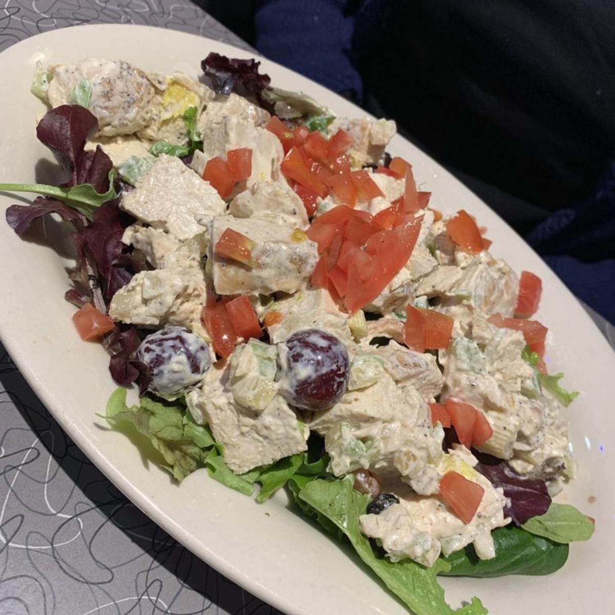 Here, we make it easy to eat your veggies, that's why we've made the perfect chicken salad!