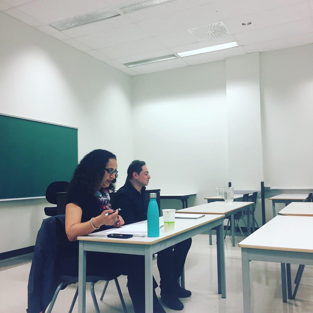 SocietePhiloQC's tweet photo. Quelques photos de la table ronde "Vulnérabilités du dialogue III" avec Margea Globensky (Université d'Ottawa), Aurélien Chastan (Université d'Ottawa) et Julie Paquette (Université Saint-Paul) à l'@UQO dans le cadre de l' @acfas ! https://t.co/b949KYpe4D