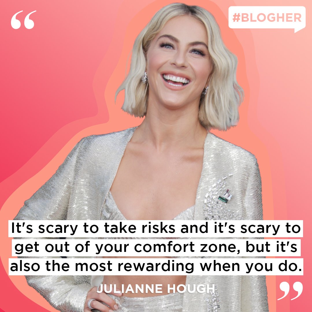 BlogHer's tweet image. Did you catch #BlogHer18 Health Speaker #JulianneHough on the #AGTPremiere last night? We love watching phenomenal females take on new and scary challenges. Way to go, Julianne! You're our #WCW! #AGT