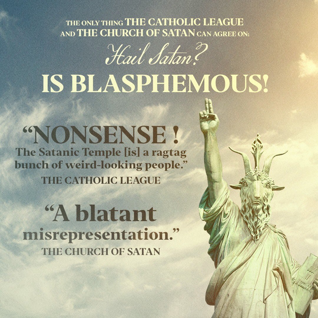 HAIL SATAN?, the doc everyone is talking about opens Friday at the Onyx 🔥🎥♥️