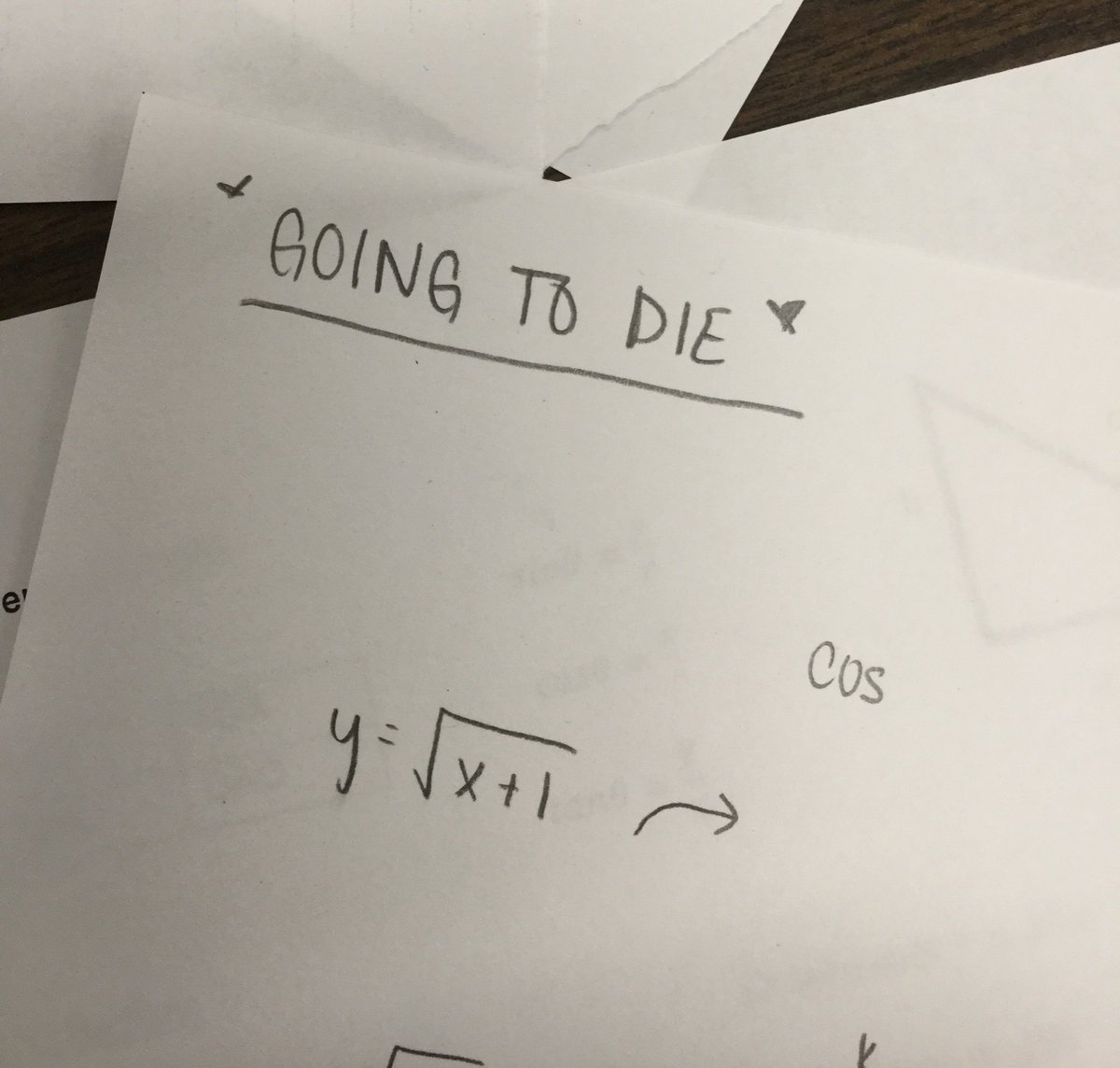 thedullguy's tweet image. When #iteachmath meets #mementomori. My life in two hashtags. #alg2chat #FinalsWeek #teach180