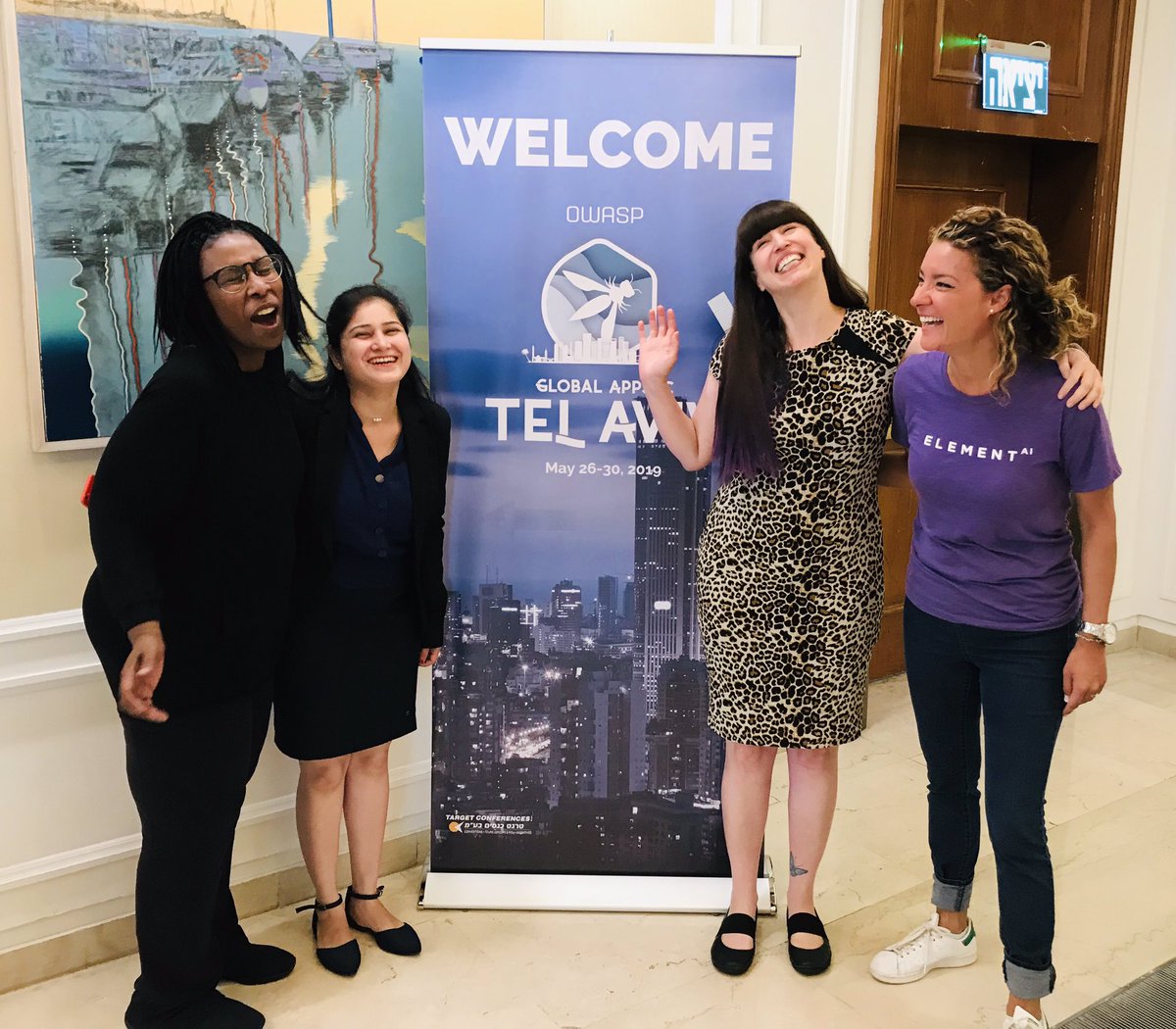 OWASP Montreal (@owaspmontreal) on Twitter photo 🙌 Let’s bring #GlobalAppSec to Montreal, Canada in 2020 🌎💜 from left to right: Nancy Gariché Security that Cert!, <a href="/InfosecVandana/">Vandana Verma</a> IBM and Bangalor Chapter Leader, <a href="/shehackspurple/">Tanya Janca | Shehackspurple</a> Microsoft + Leader <a href="/OWASP_Ottawa/">OWASP Ottawa</a> and <a href="/Anne__Gauthier/">Anne Gauthier</a> Element AI + Leader <a href="/owaspmontreal/">OWASP Montreal</a> 🙌 Let’s bring #GlobalAppSec to Montreal, Canada in 2020 🌎💜 from left to right: Nancy Gariché Security that Cert!, <a href="/InfosecVandana/">Vandana Verma</a> IBM and Bangalor Chapter Leader, <a href="/shehackspurple/">Tanya Janca | Shehackspurple</a> Microsoft + Leader <a href="/OWASP_Ottawa/">OWASP Ottawa</a> and <a href="/Anne__Gauthier/">Anne Gauthier</a> Element AI + Leader <a href="/owaspmontreal/">OWASP Montreal</a>