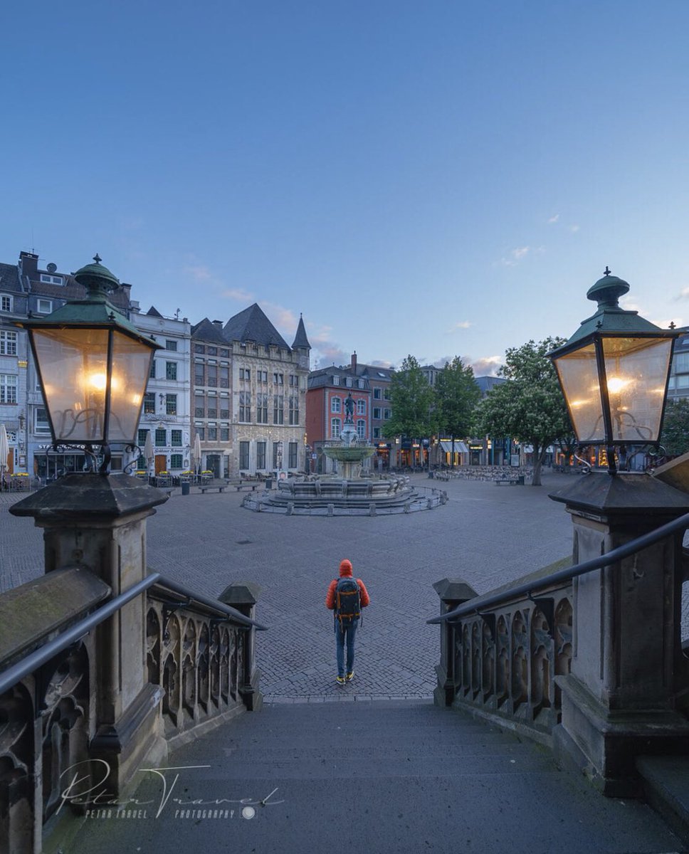 #aachen early in the morning.