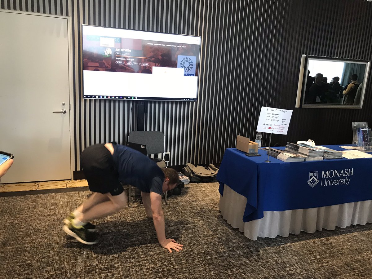 klainfo's tweet image. @Jon_Whittle_  is raising for 15for15 challenge @ICSEconf #icse19 #MonashInfoTech