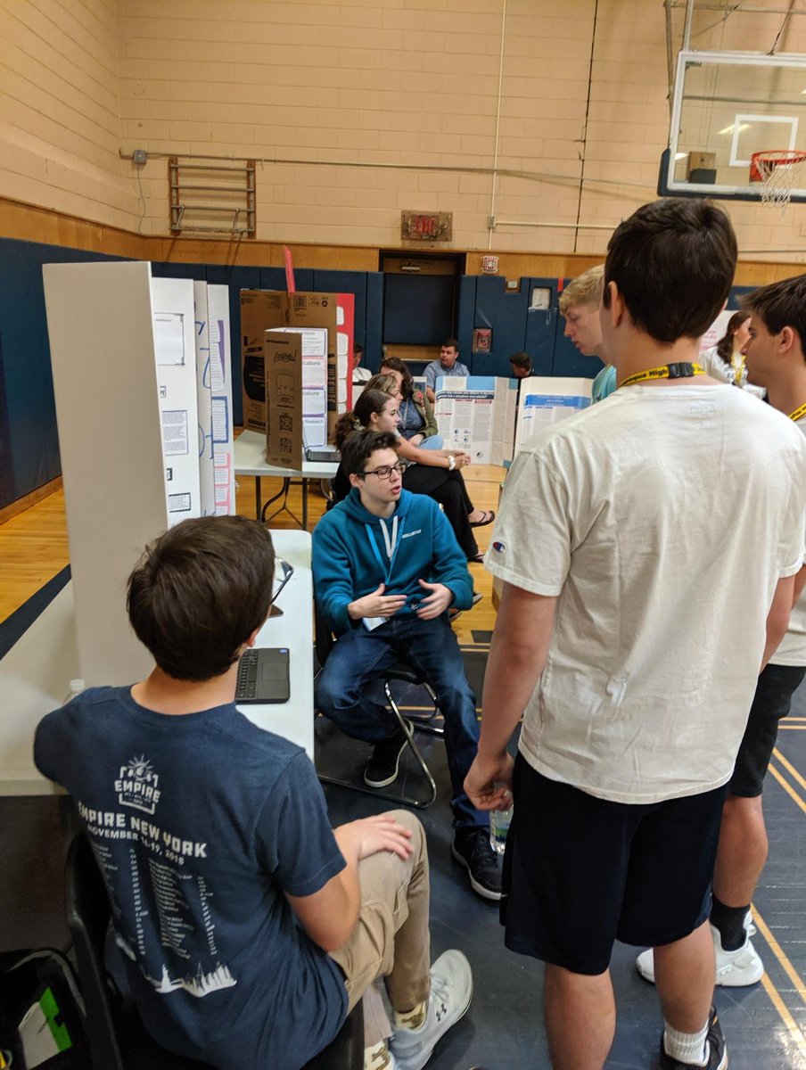 brian_trap's tweet photo. Great day at MHS @MassapequaPS. AP Capstone Research and Seminar students showcased their presentations and experiences in the courses. Students enrolled for Sept 2019 learned and participated. Happy to host MHS Ames students interested in AP Capstone. @tmwillman @DaneeKennedy. https://t.co/TXeDJ3gOx1