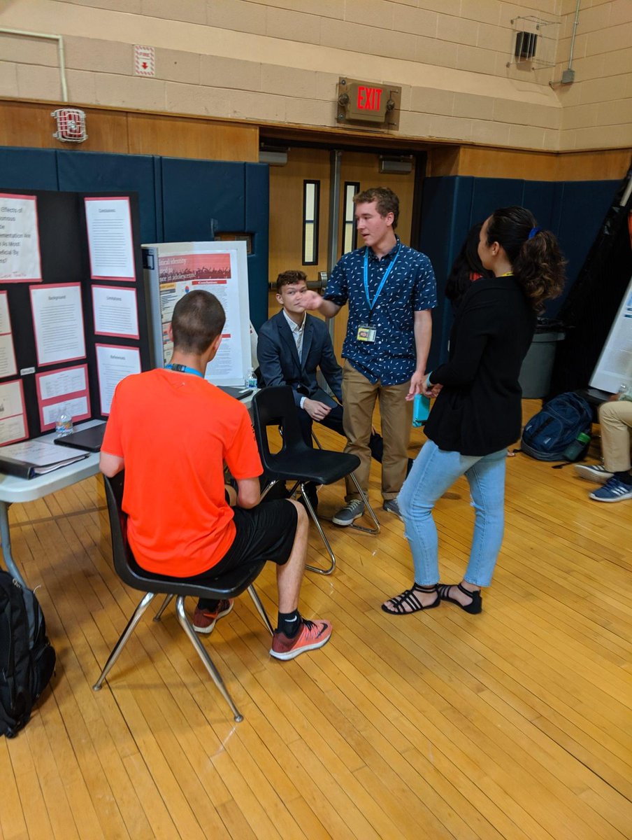 brian_trap's tweet photo. Great day at MHS @MassapequaPS. AP Capstone Research and Seminar students showcased their presentations and experiences in the courses. Students enrolled for Sept 2019 learned and participated. Happy to host MHS Ames students interested in AP Capstone. @tmwillman @DaneeKennedy. https://t.co/TXeDJ3gOx1