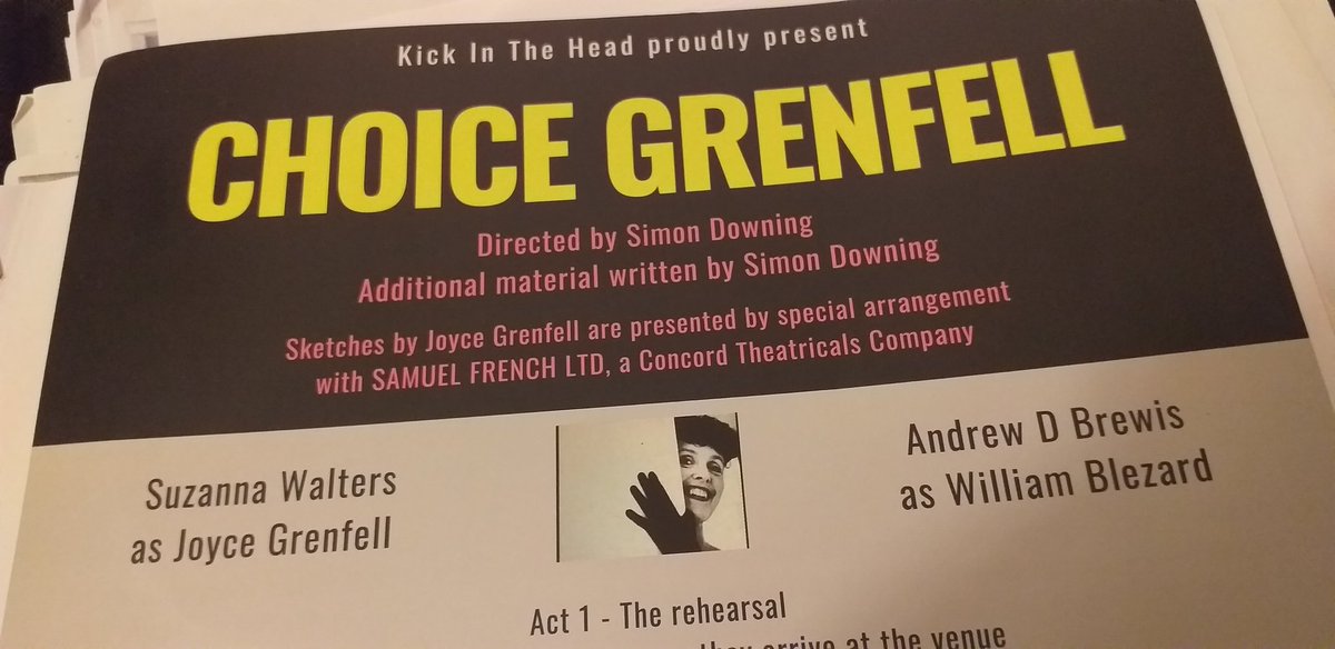 Our tour of Choice Grenfell continues at Castle Bromwich on June 16...bookings till next May! A must for Joyce fans...see our itinerary at kickintbehead.co.uk
<a href="/KickInTheHead1/">Kick In The Head theatre productions</a>