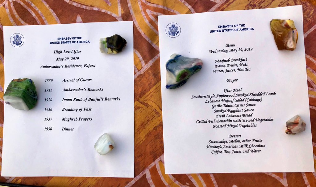 magg_stewart's tweet photo. It’s an honor for our @house_democracy assessment team to attend iftar at the U.S. Ambassador’s residence this evening. Ramadan Mubarak to all of our Muslim friends! #impactHDP https://t.co/Ddmd8Fe86T