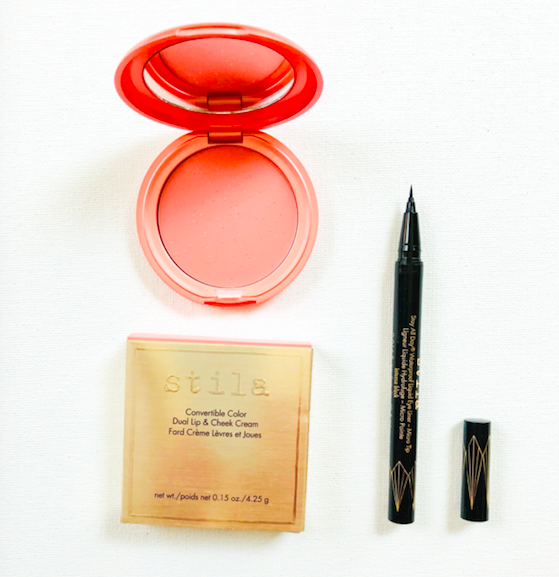 I'm giving away this fab Stila duo! This Convertible Colour in "gerbera" can be used on lips and cheeks. And the waterproof liquid eyeliner in intense black creates the perfect winged eye. To enter, follow <a href="/davelackie/">dave lackie</a> &amp; RT