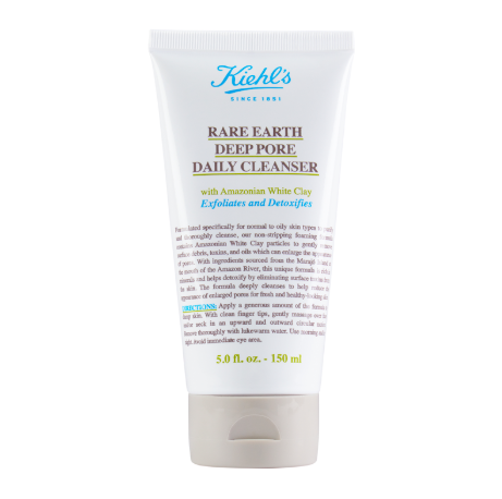 Today's luxe giveaway is Kiehl's Rare Earth Deep Pore Daily Cleanser. I find it really removes waterproof sunscreen well. To enter, follow @davelackie & RT