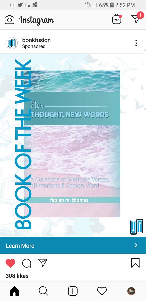 fabianmthomas's tweet image. Grateful! #NewThoughtNewWords #bookoftheweek #BookFusion