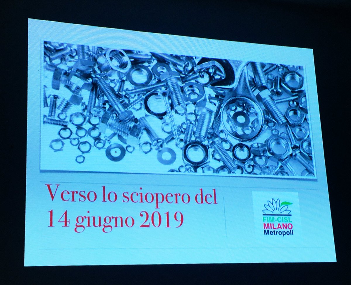 FimMilanoMetro's tweet photo. #29mag #fimcisl Attivo serale dei delegati di Rho per riflettere insieme sulle ragioni dello #sciopero dei metalmeccanici del 14 giugno con @christiangambar https://t.co/2r4UcmQoyl