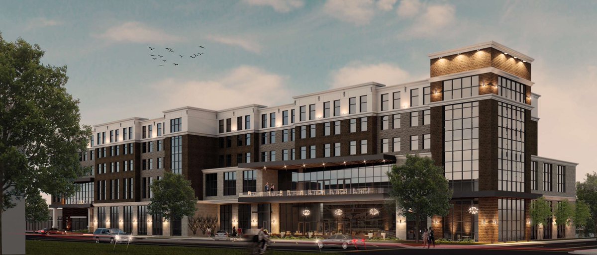 ABCofAlabama's tweet photo. @RobinsMorton begins 129 room @CurioCollection Hotel in @HomewoodChamber @CityofHomewood includes Michelin chef planned restaurant by Valor Hospitality, Coffee shop, ballroom, outdoor Terrance/bar.  On the team @SainAssociates @BhateGeo #ABCMeritShopProud #buildingwithapurpose https://t.co/M07s5nZy20
