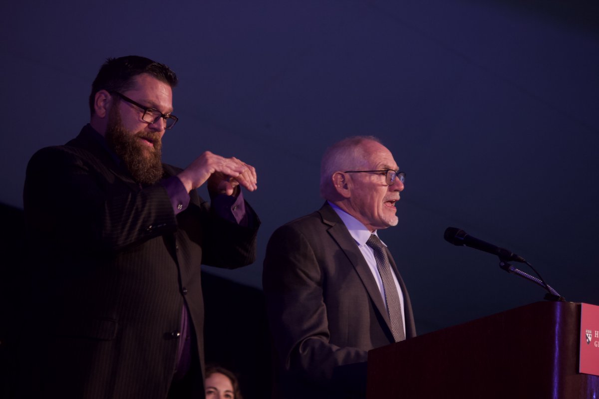 hgse's tweet image. Concluding his remarks, Prof. Hehir: &quot;Be the educator your students remember by teaching them how to think, not what to think... Be the educator willing to question the dominant frames of our times as you promote equity and inclusion, creating a better world for all.&quot; #HGSE19