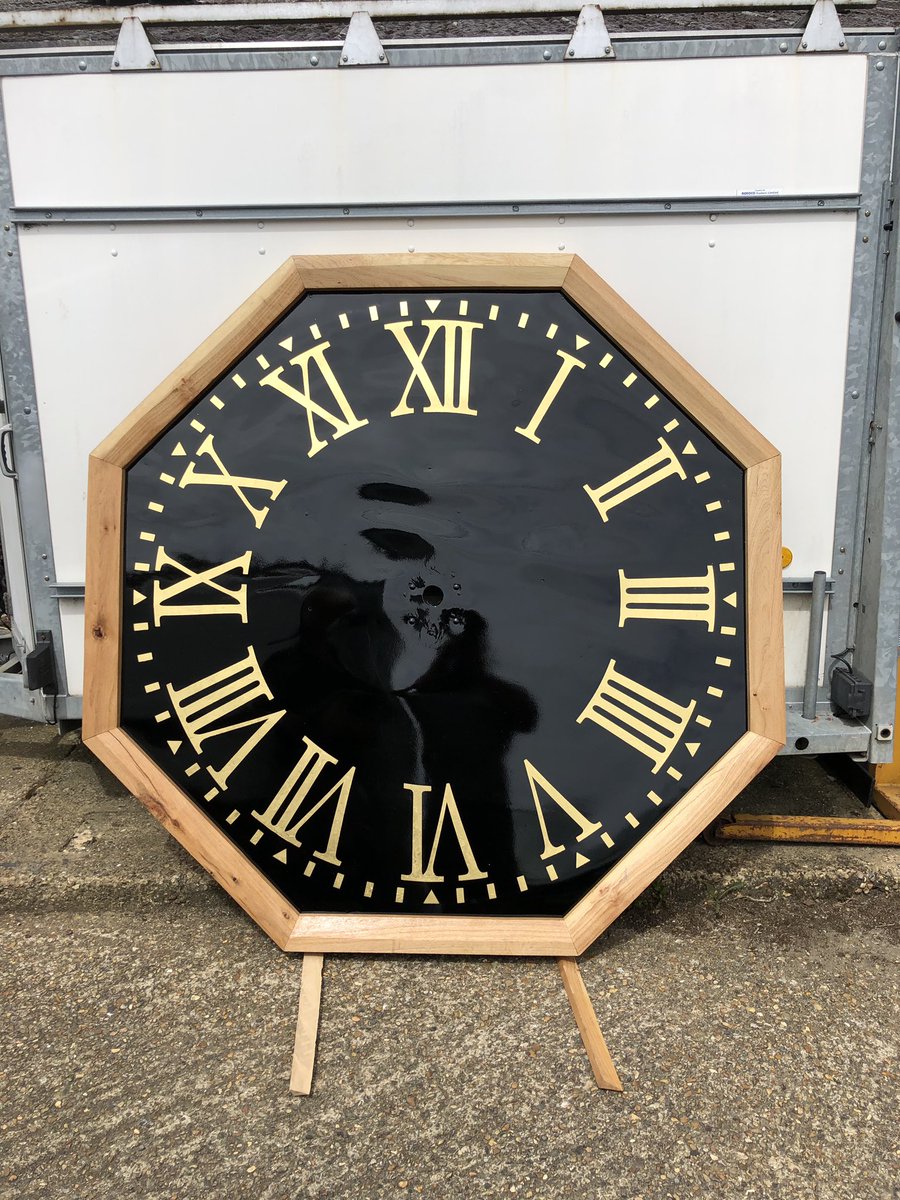 HH_clockmakers's tweet photo. Pretty chuffed with how these turned out. All done in house too #suffolk #clockmakers #family #traditional #clockmaker #horologist @Rugby_no_mad https://t.co/Pz467fQwg4