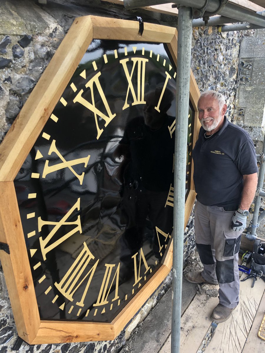 HH_clockmakers's tweet photo. Pretty chuffed with how these turned out. All done in house too #suffolk #clockmakers #family #traditional #clockmaker #horologist @Rugby_no_mad https://t.co/Pz467fQwg4