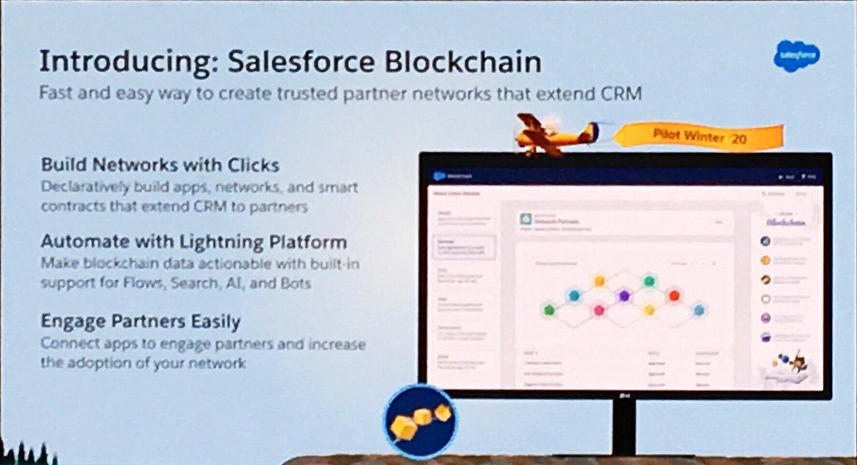 Oxene's tweet photo. #salesforce #blockchain will be a game changer! https://t.co/MleSGKbLvY