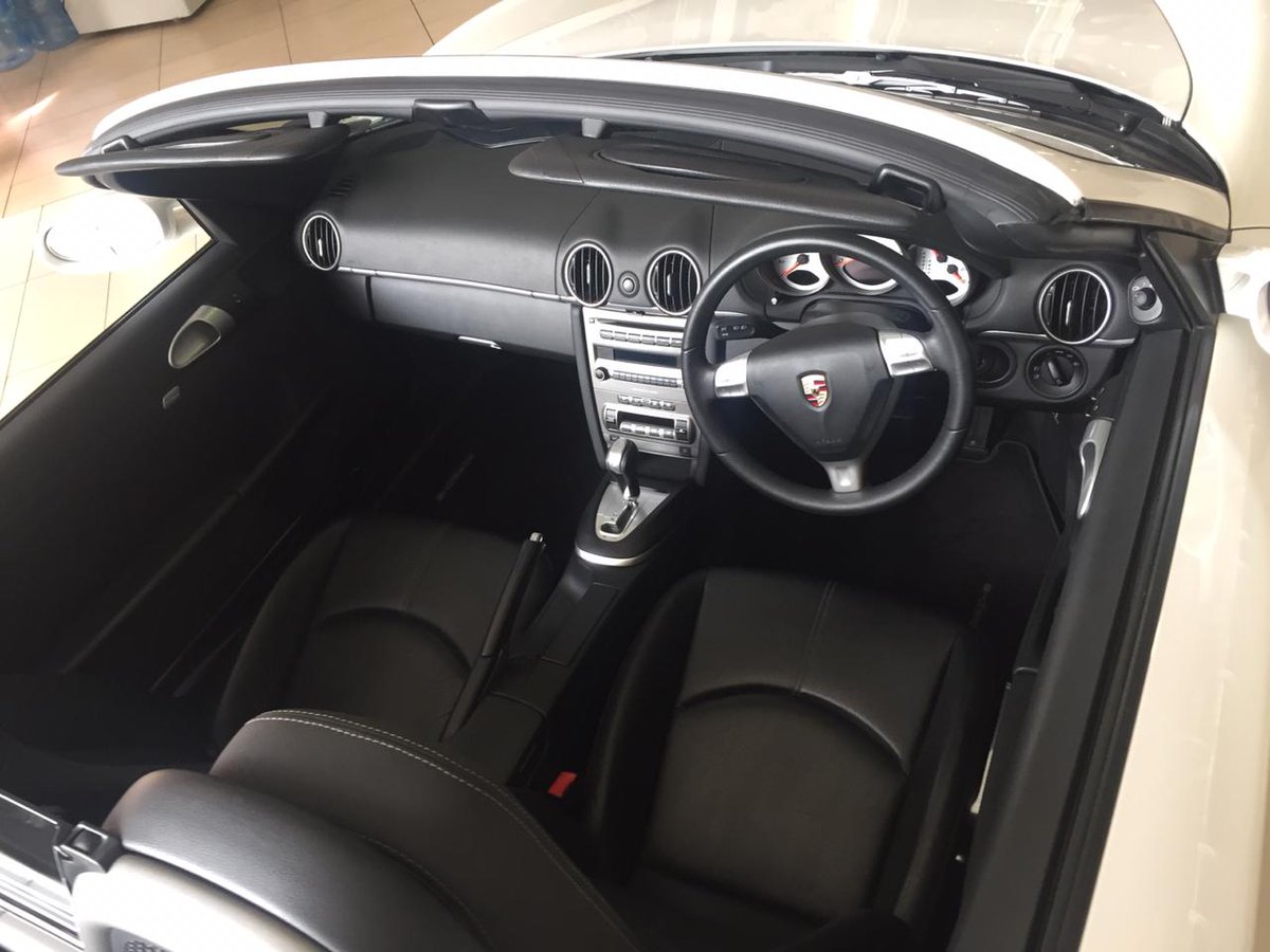drivenrsa's tweet photo. Porsche Boxster S 2008
R 449,000
#987 model
Stunning White
Only 22,000km
Black Leather Interior
Perfectly balanced handling
Pinpoint steering
World-class braking
usable cargo compartments
Fast power-top operation etc. https://t.co/FrC9XD3YDH