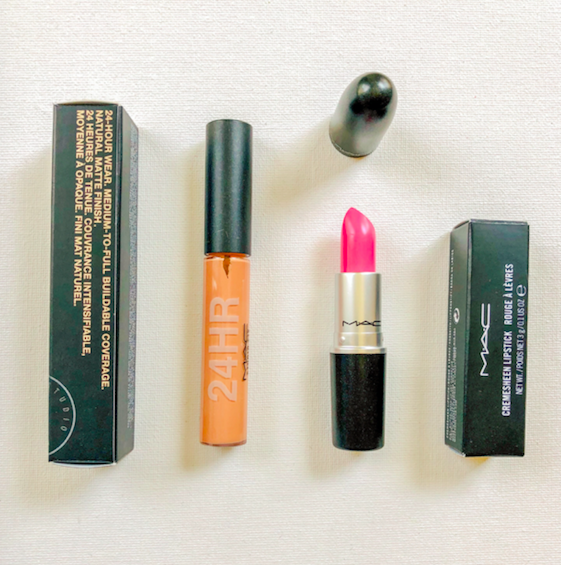 davelackie's tweet photo. Love MAC? I'm giving away Creamsheen Lipstick in "Hey, Kiss Me" and a Studio Fix Concealer in a medium tone A48. To enter, RT &amp; follow @davelackie https://t.co/IuLApaELRg