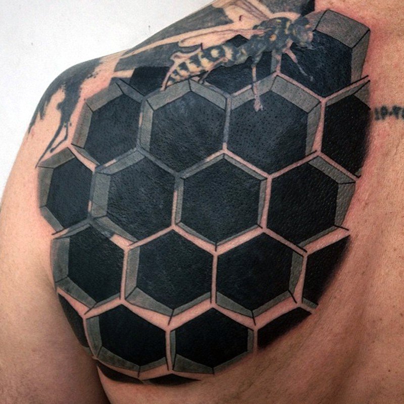 Incredible geometric tattoo with  Celebrity Ink Tattoo  Facebook