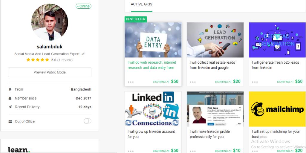 I am a professional Social Media Manager in Fiverr. I can help you here Social Media and Lead Generation service. Please check out more fiverr.com/salambduk?up_r…  

and you can contact with me. skype shahinalam01622