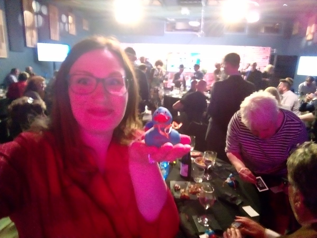 Where's my #dukki at?! What a fab night celebrating <a href="/notts_tv/">Notts TV</a> #5today! Fantastic event by a fantastic team and great to see so many familiar faces and meet lots of new people too 🎂🎉 here's to the next 5!
#championingnotts #nottstv #localtv