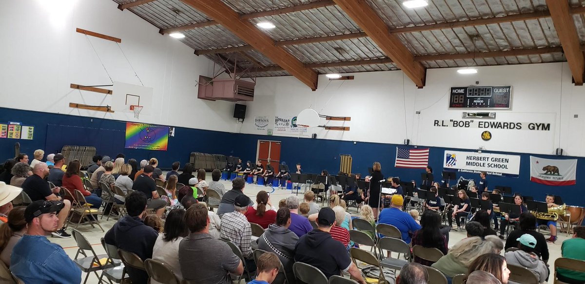 MotherLodeUSD's tweet photo. Herbert C. Green Middle School Spring Concert was SUPERB! Shout out to Ms. Booth and Parent Karen Bogar. The Bucket Band was a nice surprise!
#MusicalMiners https://t.co/RrU37JuQvD