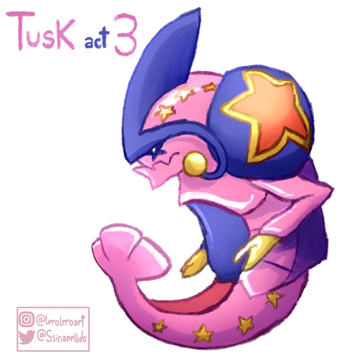 Fanart] Tusk is the cutest 💕 : r/StardustCrusaders