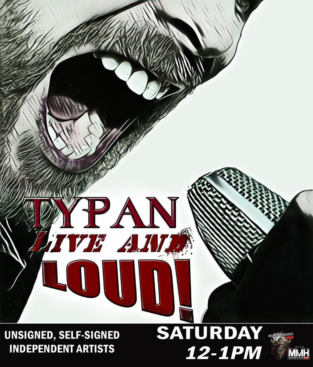 MMH_Radio's tweet photo. @TypanBand Airtime Slot
@tunein Every Saturday For #TypanBand 12-1pm Through The Whole Of June You Can Hear Their Album #LiveAndLoud #PlayedInFull Dates For Airtime Every Saturday 1st, 8th, 15th, 22nd &amp; 29th Download Our #App Via Or Our Website https://t.co/ef0GNnam6a https://t.co/A9rAc77fJI