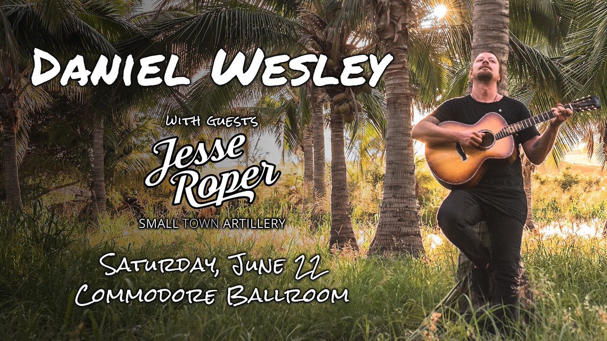 VANCOUVER!! Last week in Vancouver was amazing, and the 'Cherry on Top' is that I get to come back and play the The Commodore Ballroom supporting Daniel Wesley w/ guests Jesse Roper and Small Town Artillery!!! Now that's SUPER DUPER!! youtube.com/watch?v=m-2ynX…