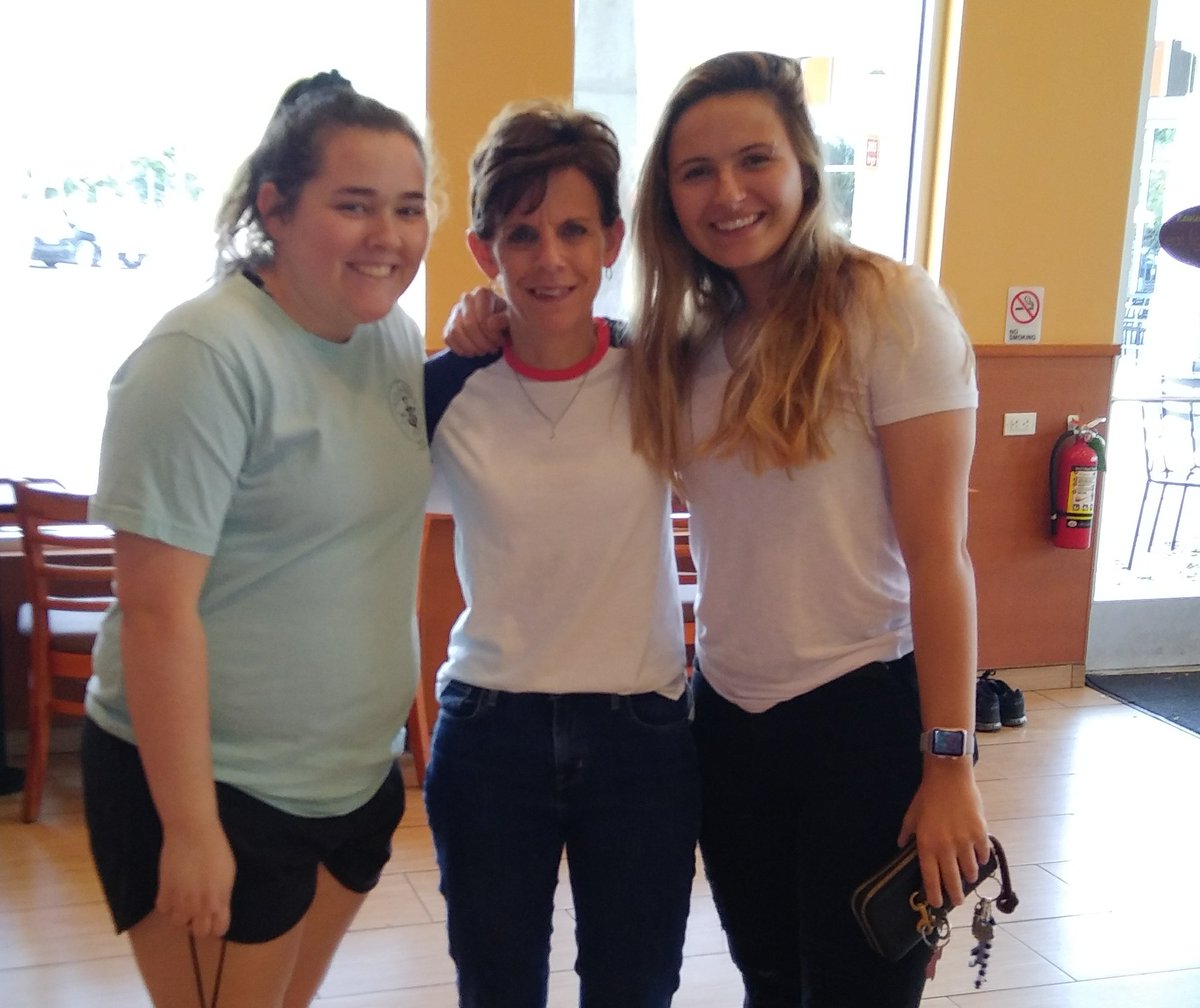 Ms_Gazella's tweet photo. Happiness is reconnecting with my precious angels! Team TayBeth are proof that a Longhorn and an Aggie can still be friends. https://t.co/wureTuQKo1