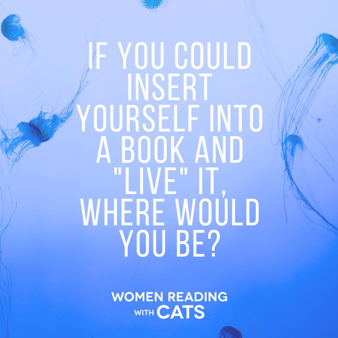If you could live inside any book, where would you be?
.
.
.
#womenreadingwithcats #readmorewomen #amreading #adventure #readmore #booksarelife #booklover #reader #readallday #womenreading #author #bookstagram #readersofig #readingcommunity #dream #daydream #lostinabook