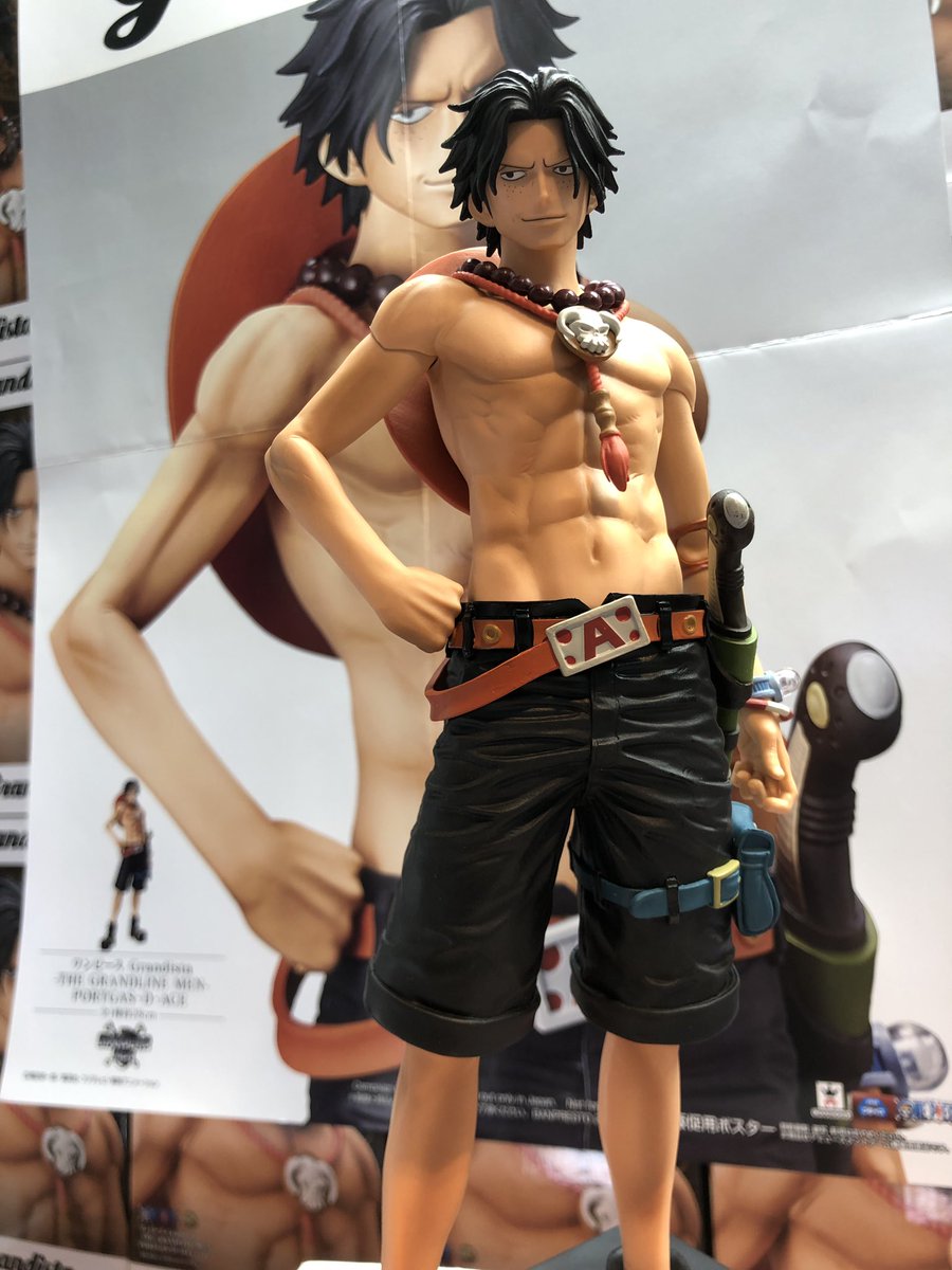 ドラマ八王子高倉店 One Piece ワンピース Grandista The Grandline Men Portgas D Aceが本日ufoキャッチャーコーナーに登場 全長約28cmのbigフィギュアとなっています ワンピース エース フィギュア クレーンゲーム 八王子 T Co